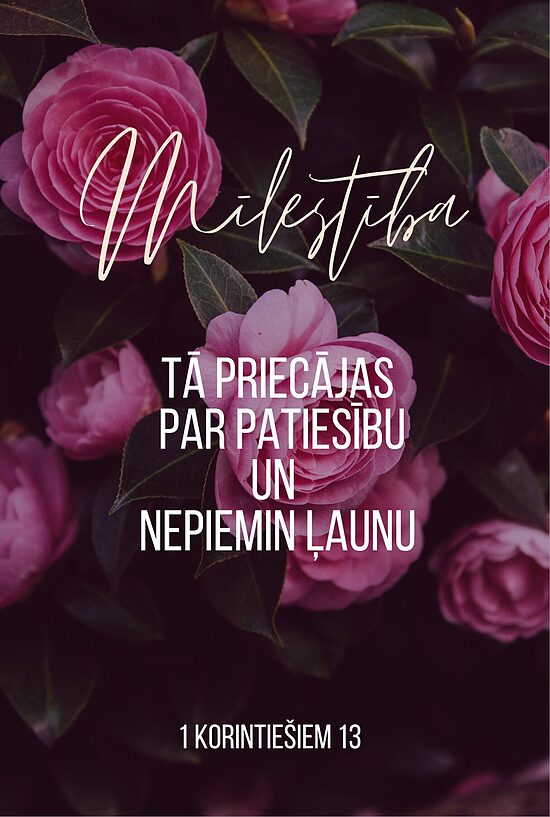 Mīlestība priecājas par patiesību